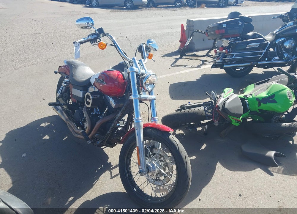 2012 HARLEY-DAVIDSON FXDB DYNA STREET BOB VIN: 1HD1GX416CC319481