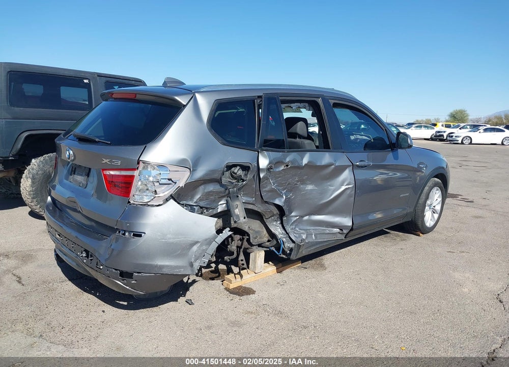 2015 BMW X3 SDRIVE28I VIN: 5UXWZ7C50F0M83027