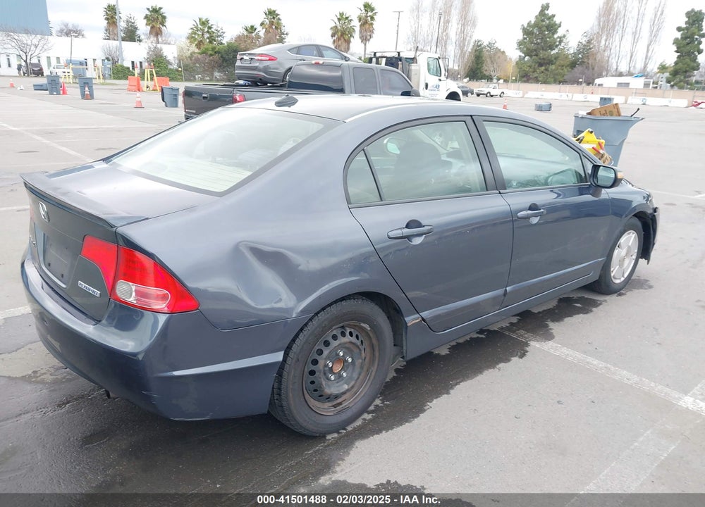 2008 HONDA CIVIC HYBRID VIN: JHMFA36268S013139