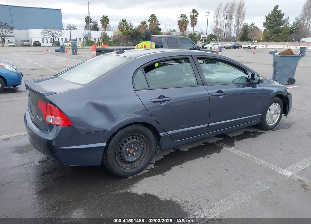 2008 HONDA CIVIC HYBRID VIN: JHMFA36268S013139