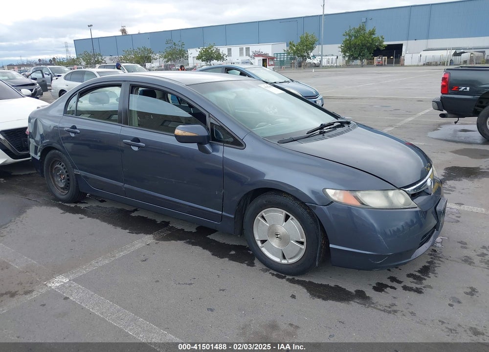 2008 HONDA CIVIC HYBRID VIN: JHMFA36268S013139