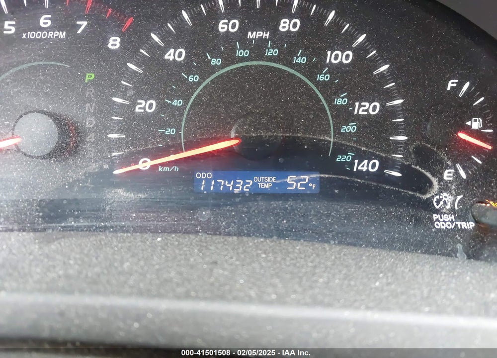 2008 TOYOTA CAMRY LE VIN: 4T1BE46K88U760588