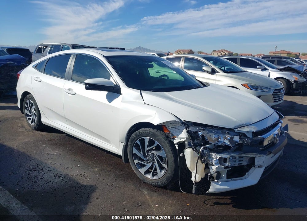 2018 HONDA CIVIC EX VIN: 19XFC2F82JE004215
