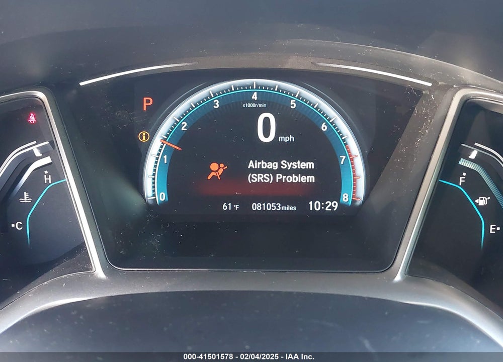 2018 HONDA CIVIC EX VIN: 19XFC2F82JE004215