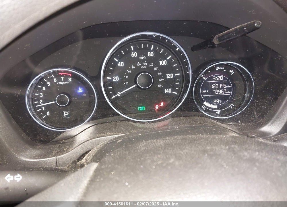 2016 HONDA HR-V LX VIN: 3CZRU6H34GM766974