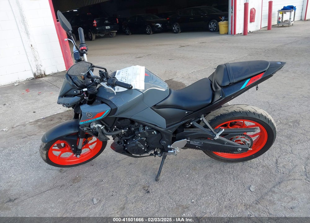 2021 YAMAHA MT-03 VIN: MH3RH20Y6MK004423