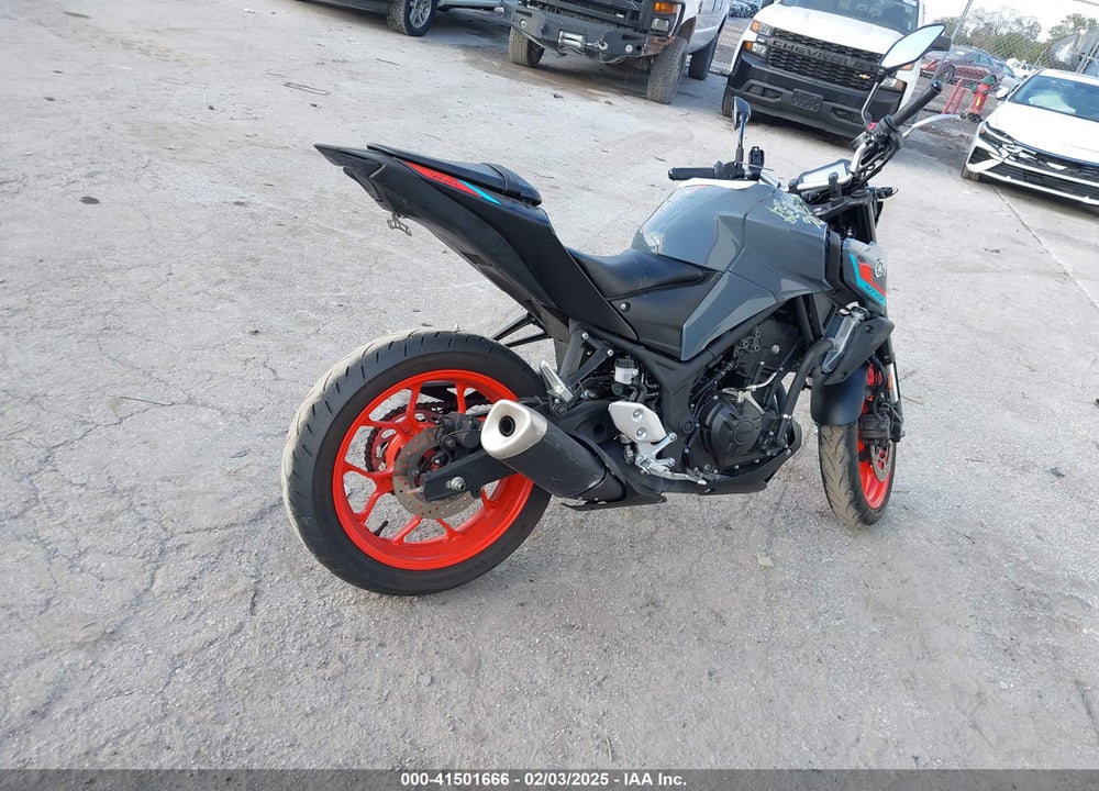 2021 YAMAHA MT-03 VIN: MH3RH20Y6MK004423