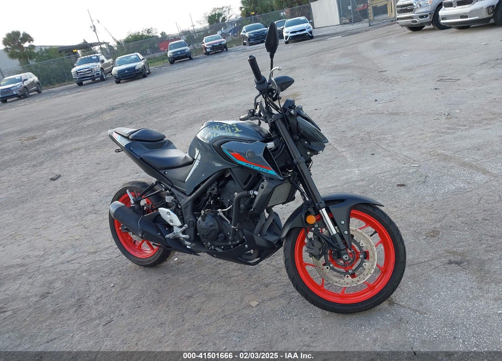 2021 YAMAHA MT-03 VIN: MH3RH20Y6MK004423