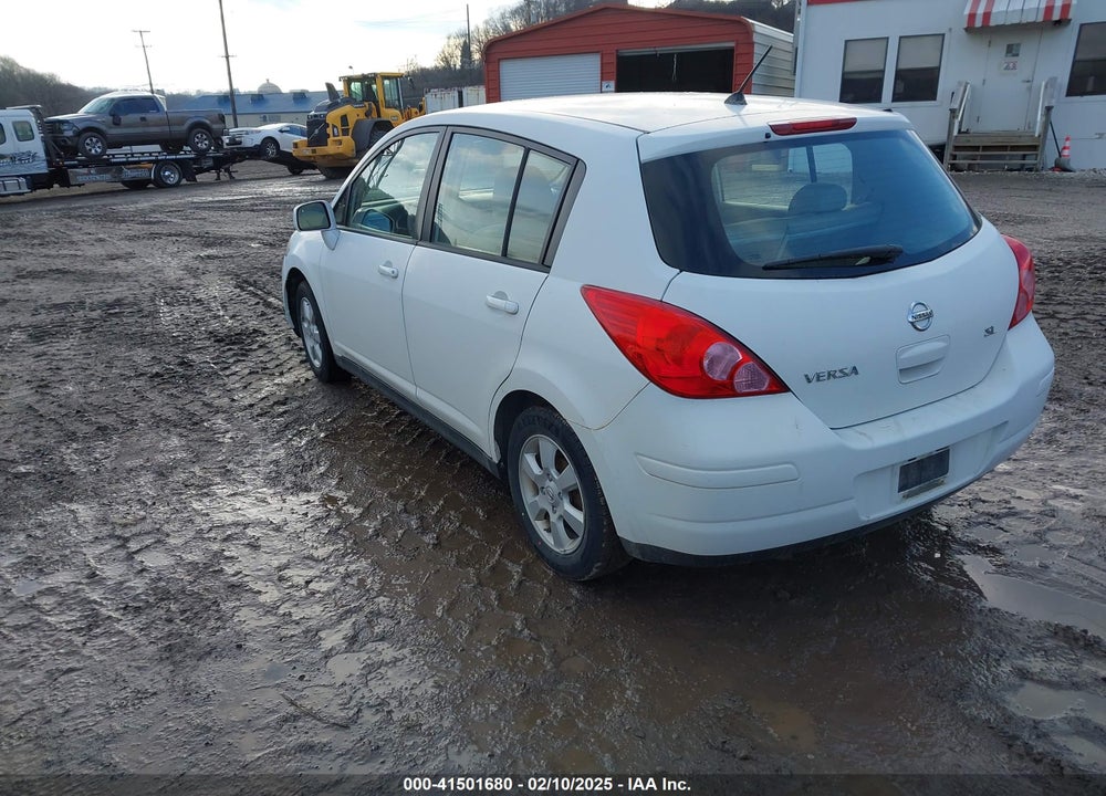 2008 NISSAN VERSA VIN: 3N1BC13E18L460203