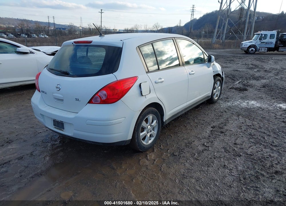 2008 NISSAN VERSA VIN: 3N1BC13E18L460203