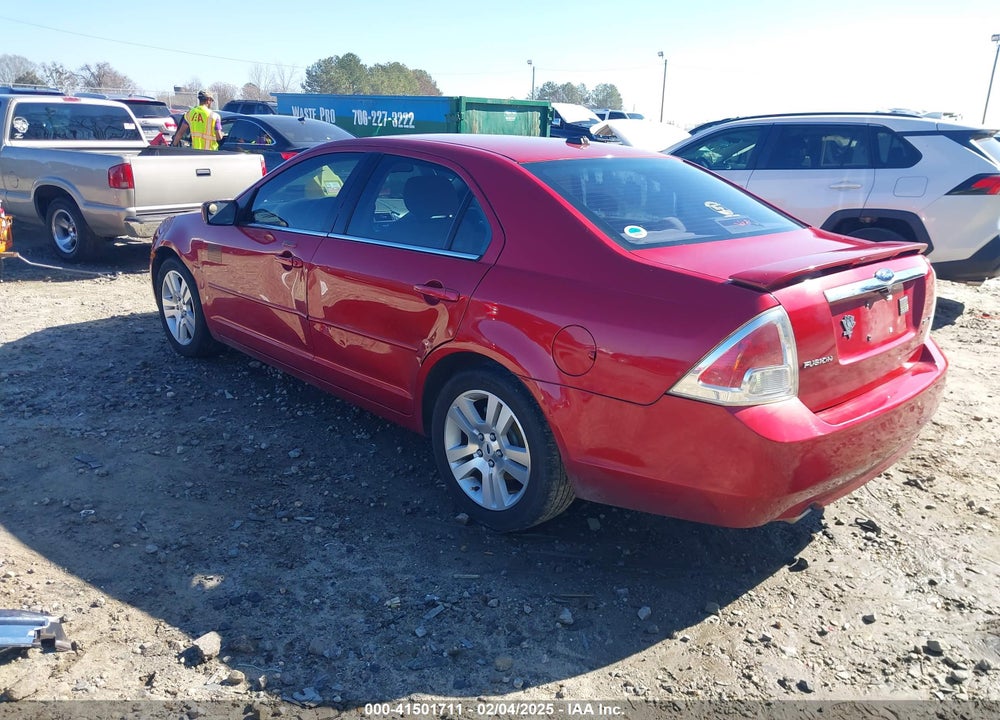 2008 FORD FUSION SEL VIN: 3FAHP08118R162748