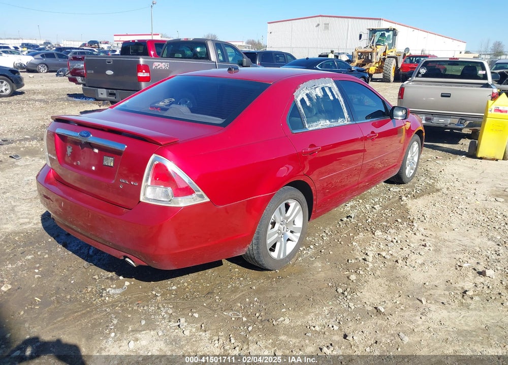 2008 FORD FUSION SEL VIN: 3FAHP08118R162748