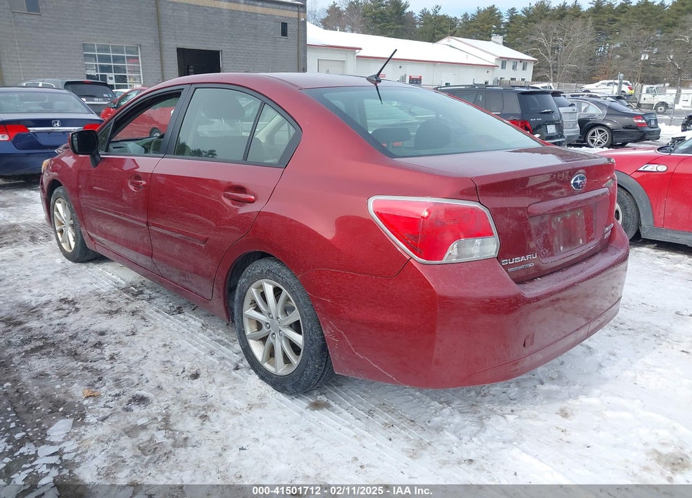 2013 SUBARU IMPREZA VIN: JF1GJAC69DH008998