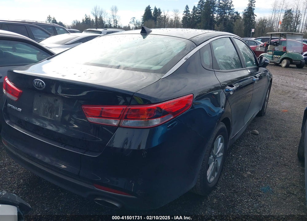 2016 KIA OPTIMA LX VIN: 5XXGT4L37GG106019