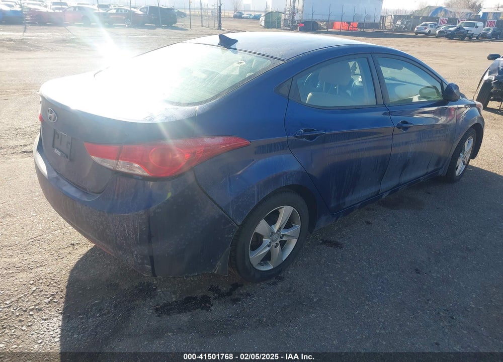 2013 HYUNDAI ELANTRA VIN: KMHDH4AE6DU871961
