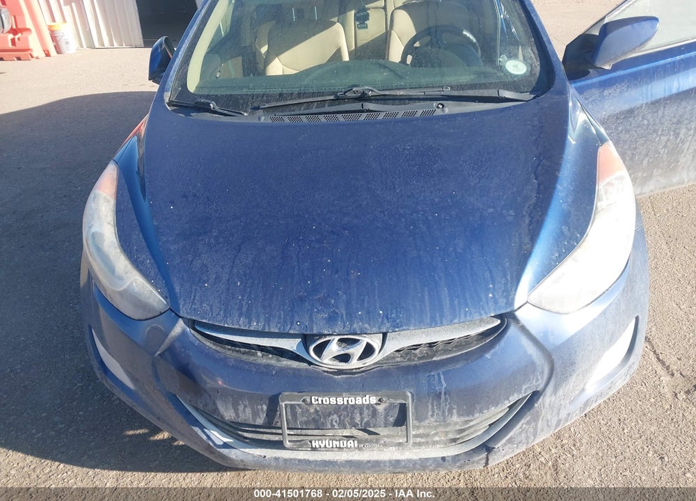 2013 HYUNDAI ELANTRA VIN: KMHDH4AE6DU871961