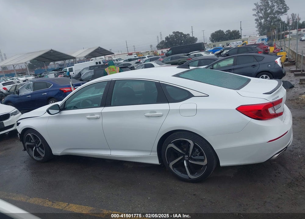 2022 HONDA ACCORD SPORT VIN: 1HGCV1F36NA118787