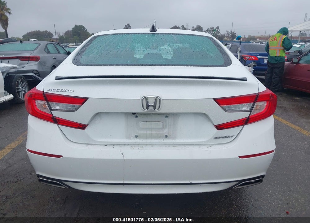 2022 HONDA ACCORD SPORT VIN: 1HGCV1F36NA118787