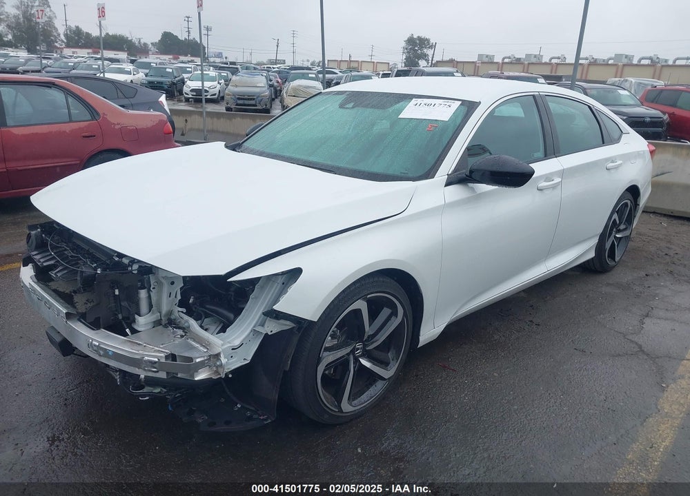 2022 HONDA ACCORD SPORT VIN: 1HGCV1F36NA118787