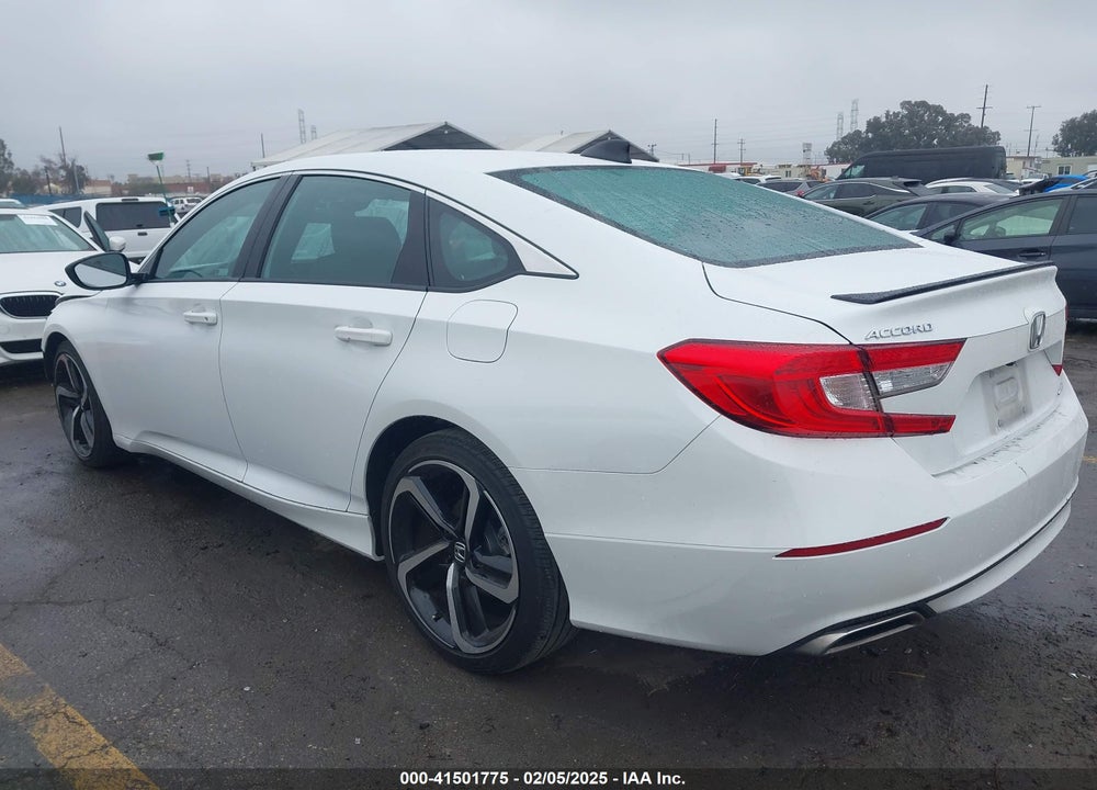 2022 HONDA ACCORD SPORT VIN: 1HGCV1F36NA118787