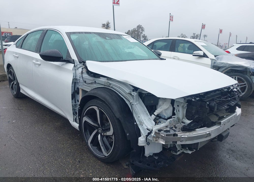 2022 HONDA ACCORD SPORT VIN: 1HGCV1F36NA118787