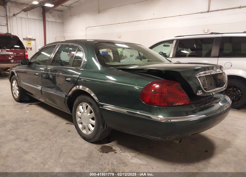 2001 LINCOLN CONTINENTAL VIN: 1LNHM97V11Y691910