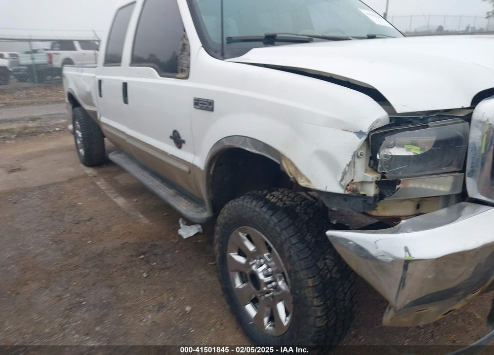 2000 FORD F-250 LARIAT/XL/XLT VIN: 1FTNW21F7YEE45983