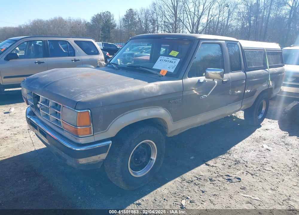 1989 FORD RANGER SUPER CAB VIN: 1FTCR15T6KPA90308