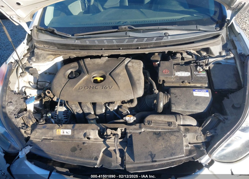 2013 HYUNDAI ELANTRA VIN: KMHDH4AE2DU621049