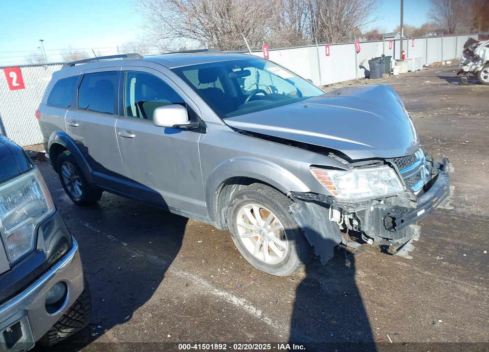 2016 DODGE JOURNEY SXT VIN: 3C4PDCBB3GT222449