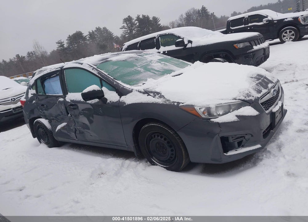 2018 SUBARU IMPREZA VIN: 4S3GTAA6XJ3744543