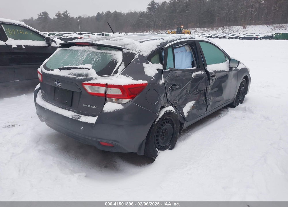 2018 SUBARU IMPREZA VIN: 4S3GTAA6XJ3744543