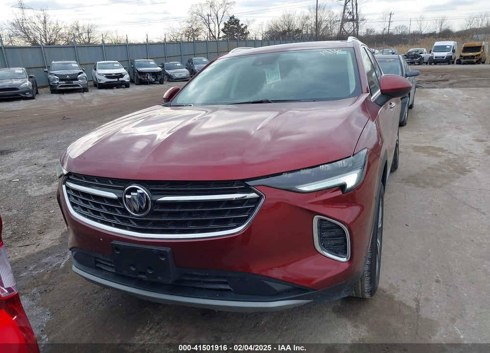 2021 BUICK ENVISION VIN: LRBFZNR42MD100438