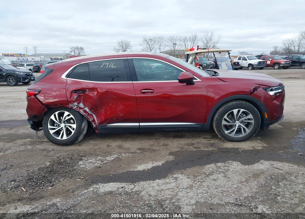 2021 BUICK ENVISION VIN: LRBFZNR42MD100438