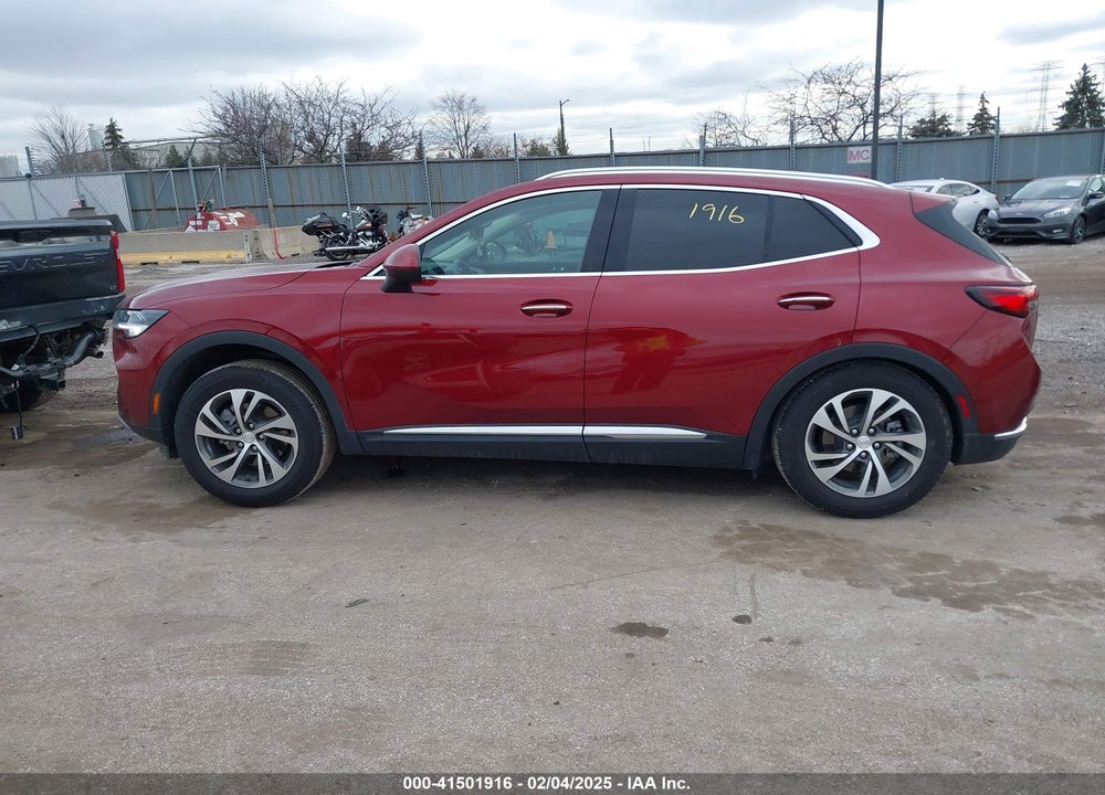 2021 BUICK ENVISION VIN: LRBFZNR42MD100438