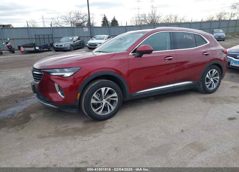 2021 BUICK ENVISION VIN: LRBFZNR42MD100438