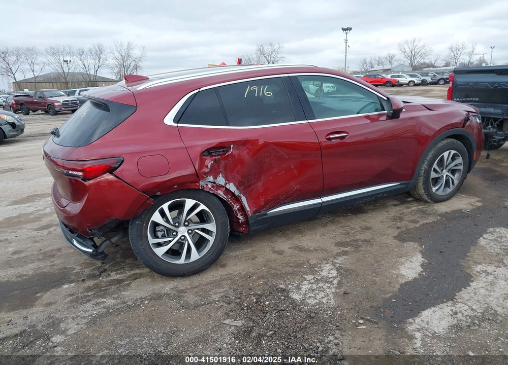 2021 BUICK ENVISION VIN: LRBFZNR42MD100438