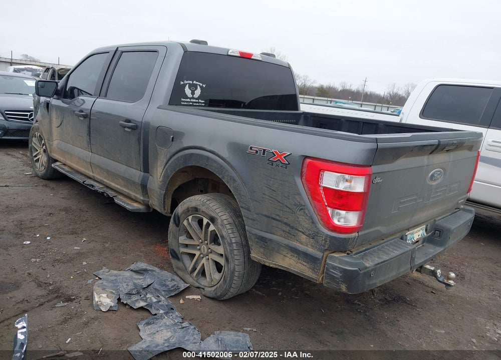 2021 FORD F-150 VIN: 1FTFW1E8XMKD11250