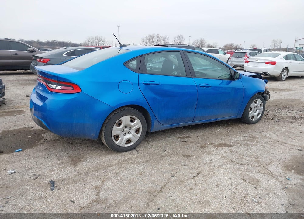 2015 DODGE DART SE VIN: 1C3CDFAA9FD406358
