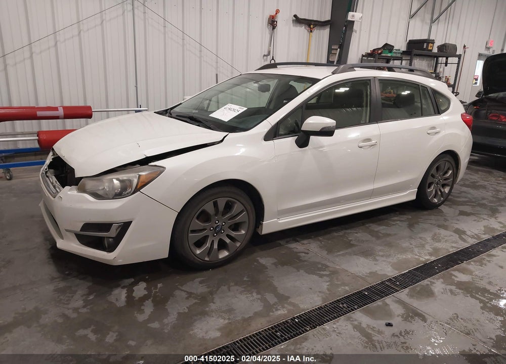 2015 SUBARU IMPREZA 2.0I SPORT PREMIUM VIN: JF1GPAT62FH235290