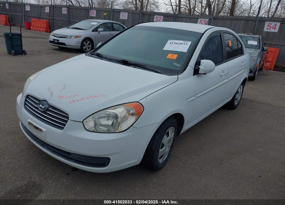 2006 HYUNDAI ACCENT GLS VIN: KMHCN46C56U008390