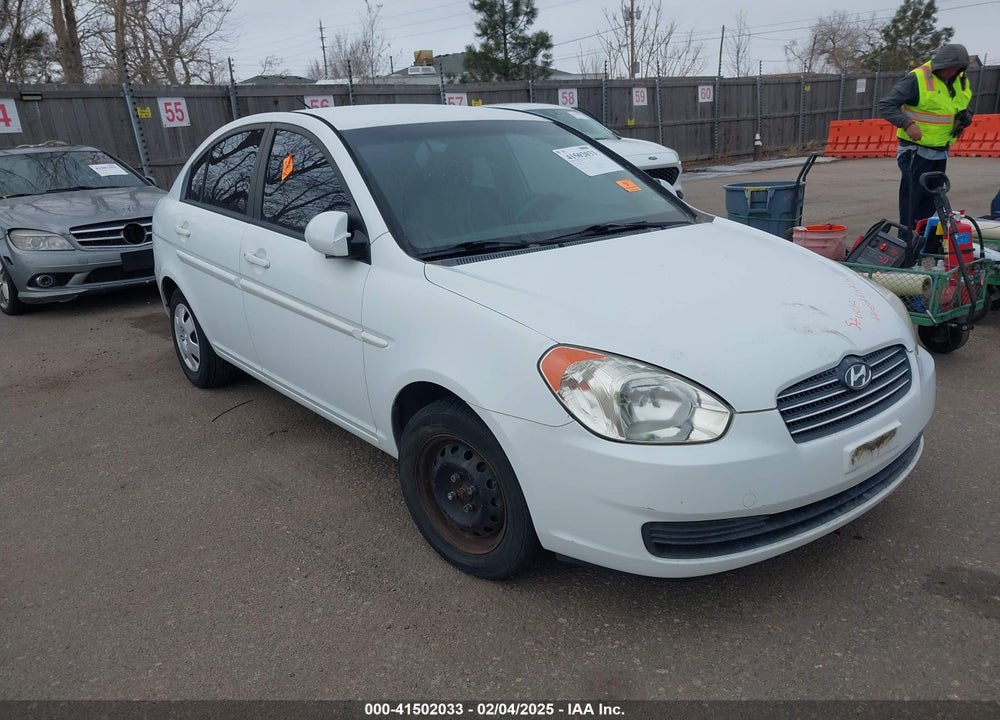 2006 HYUNDAI ACCENT GLS VIN: KMHCN46C56U008390