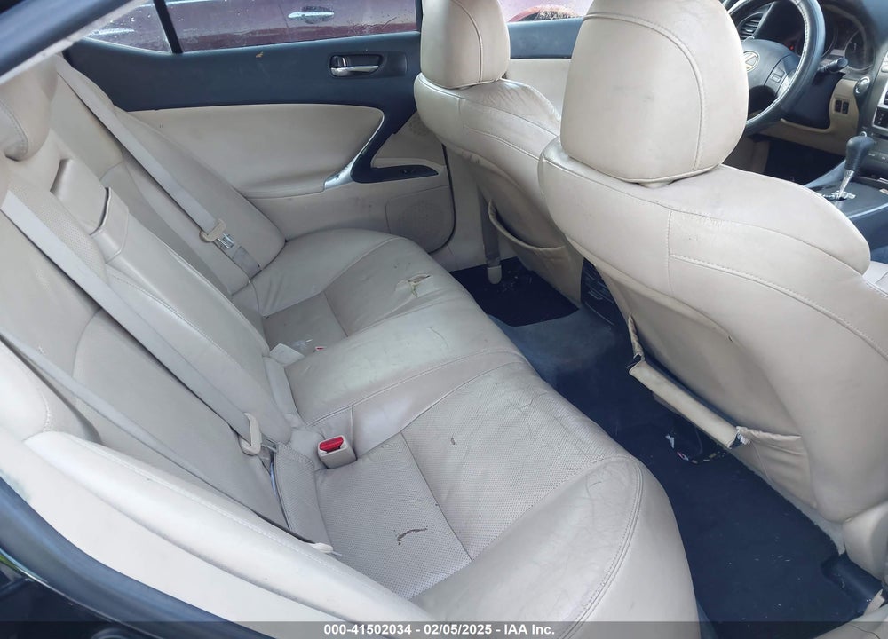 2008 LEXUS IS 250 VIN: JTHBK262785086136