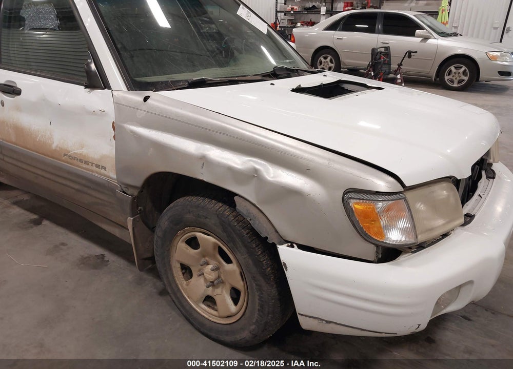 2002 SUBARU FORESTER S VIN: JF1SF65582G753693
