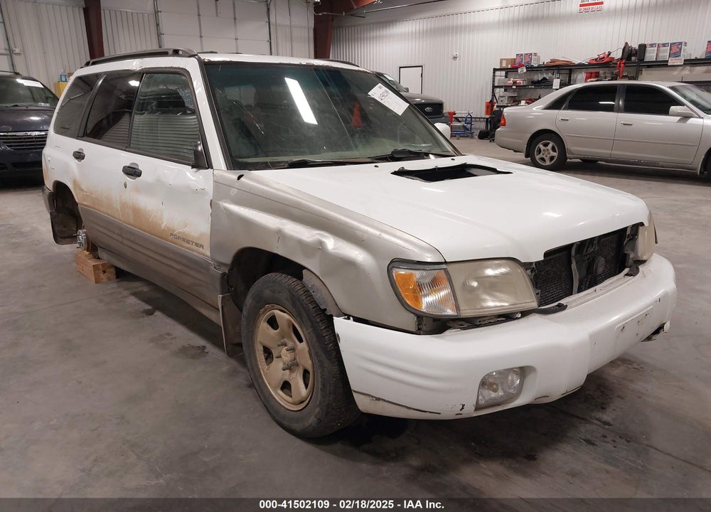 2002 SUBARU FORESTER S VIN: JF1SF65582G753693