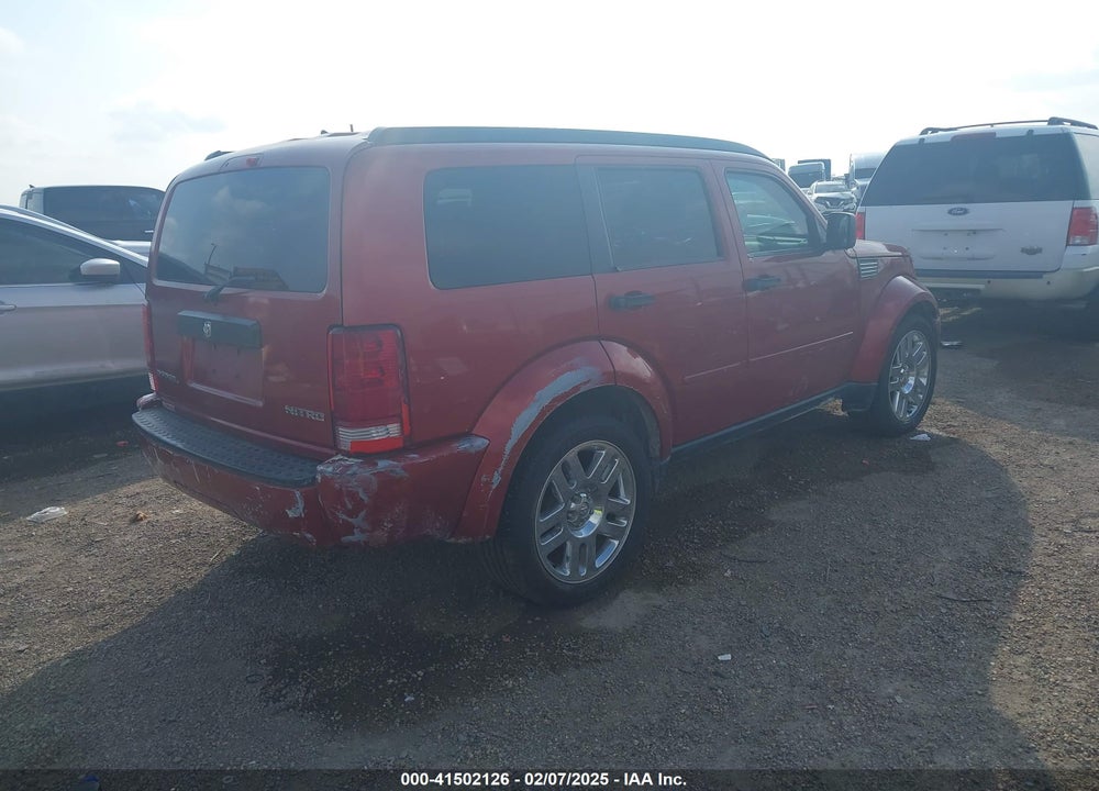 2010 DODGE NITRO VIN: 1D4PT4GK9AW163221