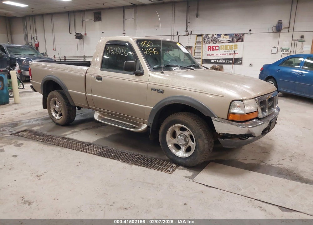 1999 FORD RANGER XLT VIN: 1FTYR11X0XTA72917