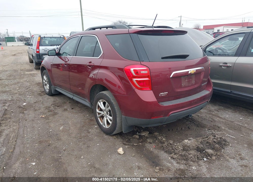 2016 CHEVROLET EQUINOX LT VIN: 2GNALCEK6G1167752