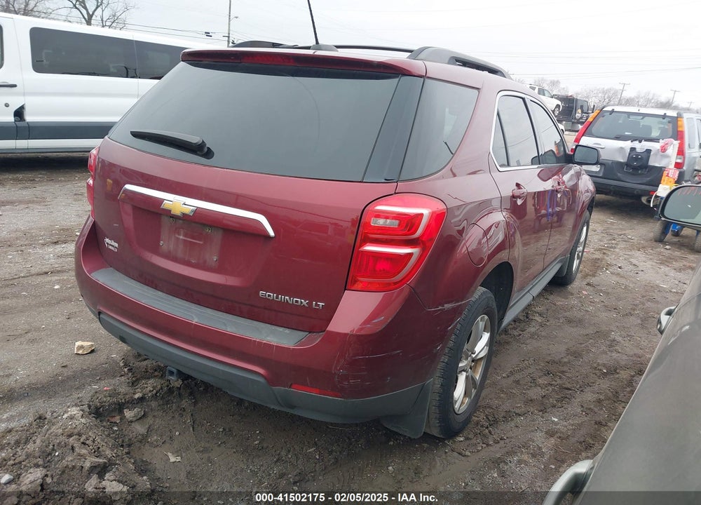 2016 CHEVROLET EQUINOX LT VIN: 2GNALCEK6G1167752