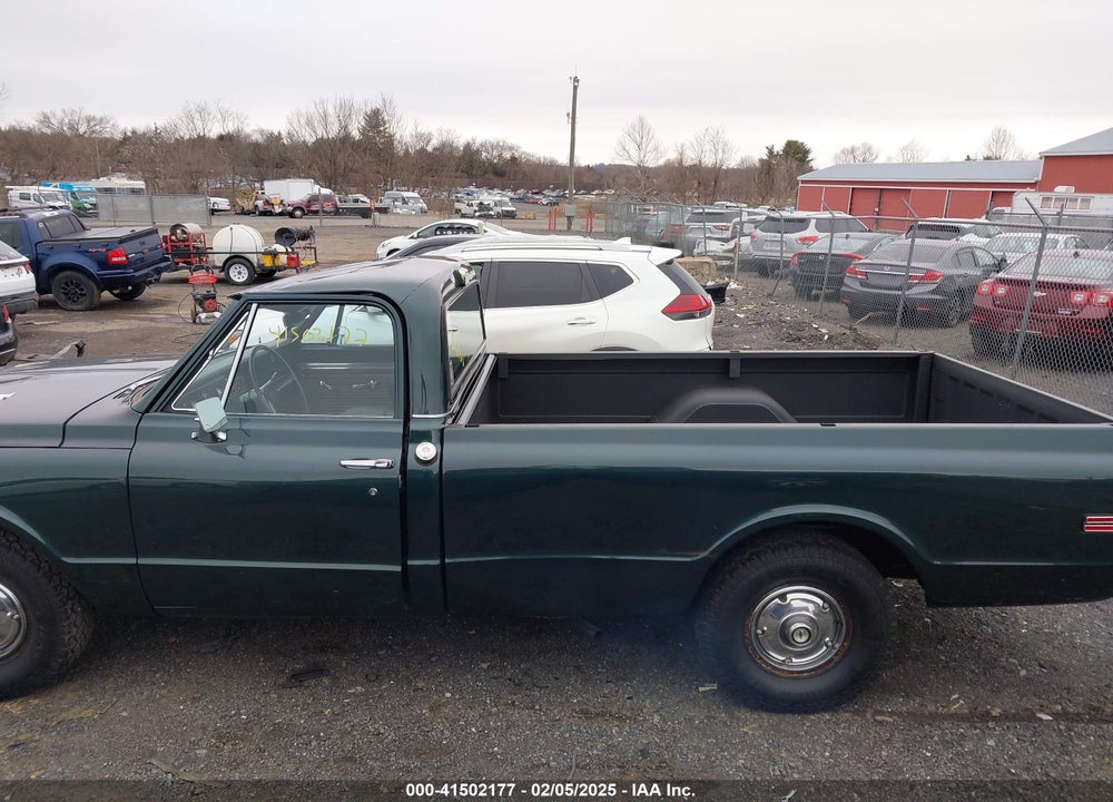 1970 CHEV C10 STEPSIDE W/LONG BED VIN: CE140B154002